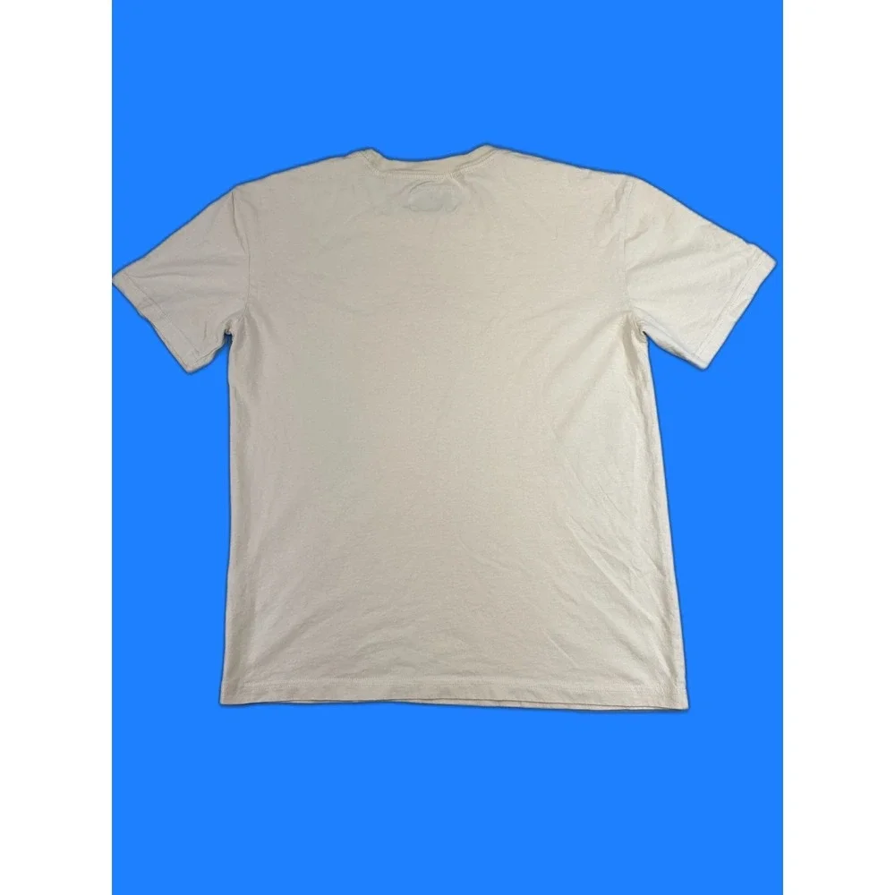 Pacsun Los Angeles Graphic Tee M Beige 100% Cotton Regular Fit Short City